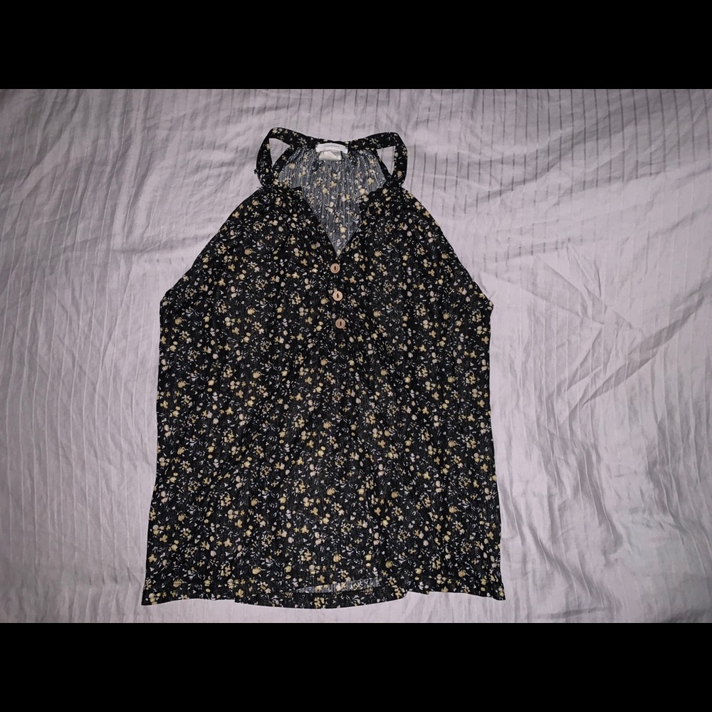 Floral Halter Top